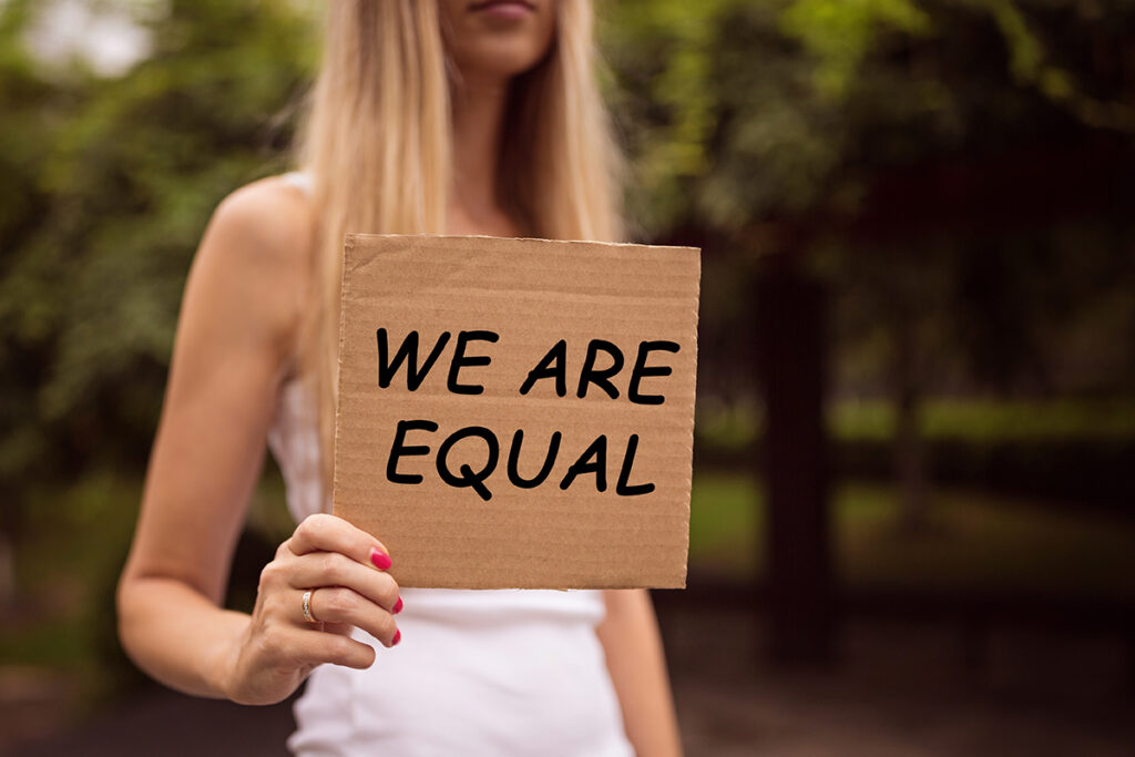 We are equal Foto